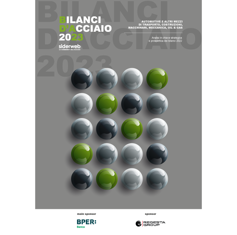 Bilanci d'Acciaio 2023 - Automotive e altri mezzi di trasporto, costruzioni, macchinari, meccanica, oil & gas